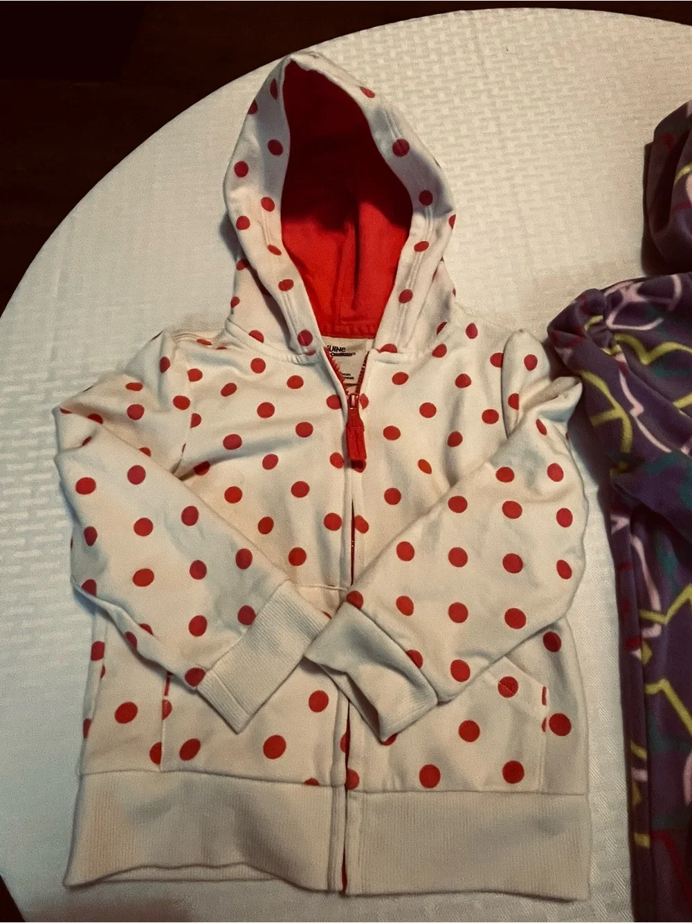 Girls 2T Hoodie Bundle – OshKosh Polka Dot & Koala Kids Peace Hearts
